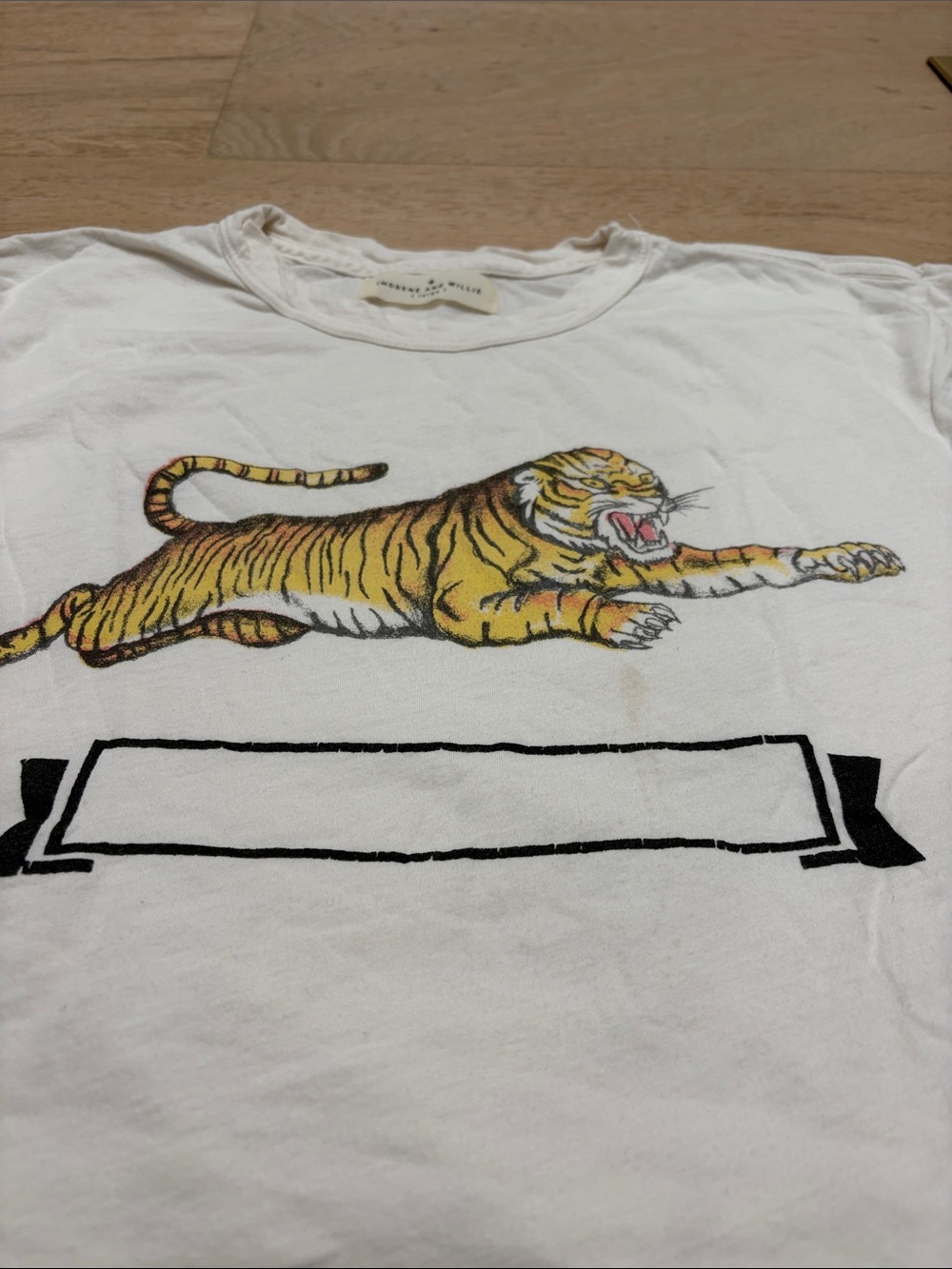 GUC Imogene + Willie the “Scrimmage” Tiger tee Sz L - Picture 3 of 7